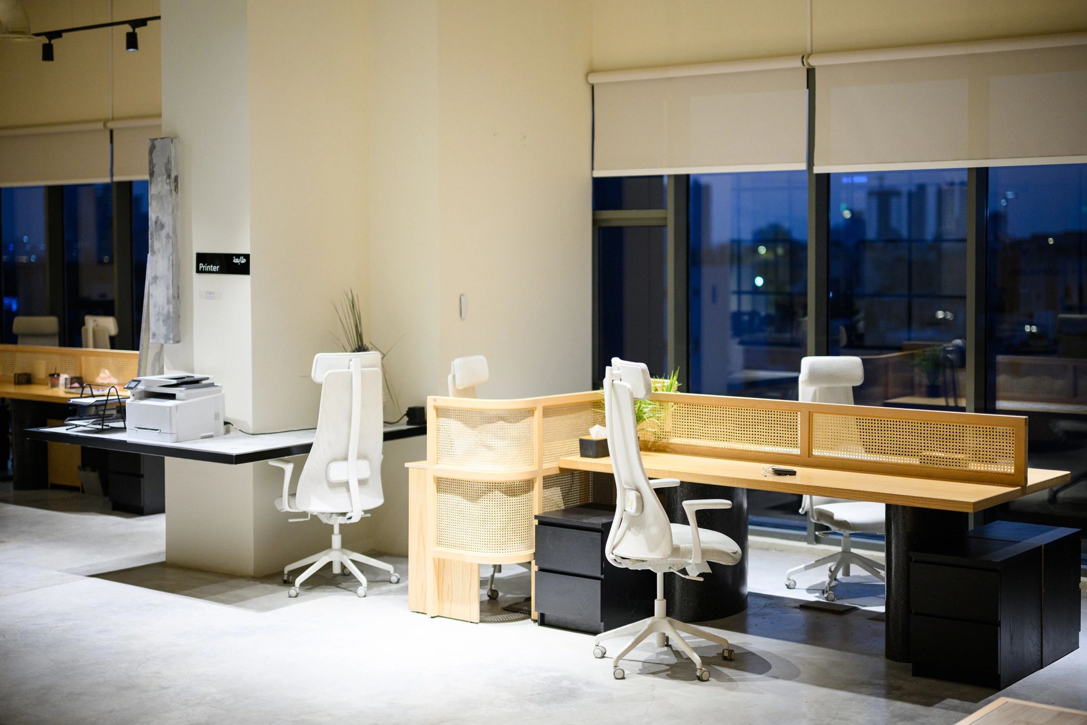 Contemporary office interior for workplace Vastu consultation